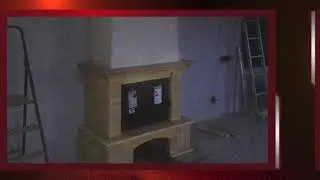 Камин в Алексеевке