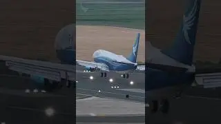 Windy Landing at Shannon (EINN) | X-Plane 12 | B738 ZiboMod 