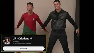ur cristiano ronaldo channel update
