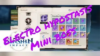 Genshin Impact - Electro Hypostasis location and drop