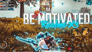BE MOTIVATED 🔥(4k) | REALME X3 PUBG TEST | HDR EXTREME 60 FPS