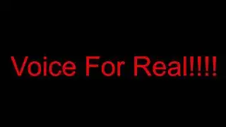 Vocie For Real????