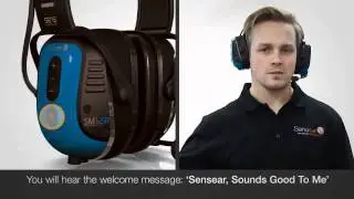 Turning on your Sensear headset