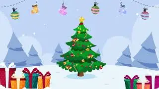 🎄❄️ Christmas Xmas Cartoon Background Sets HA010 1 of 5 🎅🦌