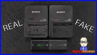 Sony: NP-FZ100 & BC-QZ1 | Real VS Fake | MyKeyReviews