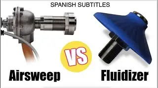 Material Flow Aid - Fluidizers Vs AirSweep | SPANISH SUBTITLES | Material Activation System