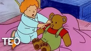TEO (Español) - Teo y Pablo hacen la cama | Mejor Momento |