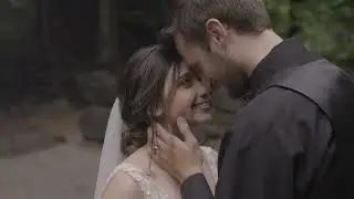 Zach and Jasmin's elopement at Toccoa Falls