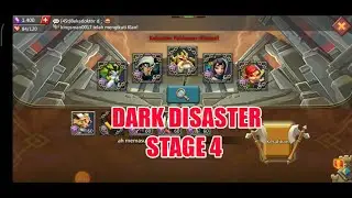 TANTANGAN TERBATAS : DARK DISASTER STAGE 4 - LORDS MOBILE [KHUSUS AKUN BARU]