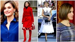 A Timeless Beauty Ft. Queen Letizia Of Spain || Gorgeous Dresses, Hairstyles and Jewelry Ideas ❤️👑