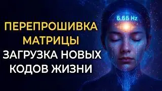 REPROGRAMMING MATRIX 6.66 Hz | Uploading new life codes. It works from the first minute!