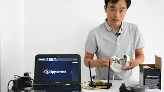Unboxing WIFI 1080P Smoke Detector Camera