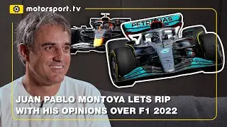 Juan Pablo Montoya Lets Rip with his Opinions Over F1 2022