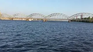 2019.09.09 Рига. По Даугаве на пароходике.