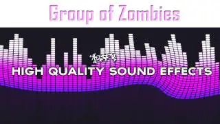 Group of Zombie Moans and Grunts (Walking Dead)