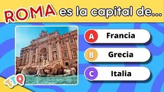 ¿Adivinarás el País por su Capital? 🤔🌍🧠 | ¿Cuánto sabes de Países?