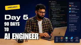 Day 5 of Becoming an AI Engineer | Building a Deep Research Agent with Multi-Agent AI 🚀