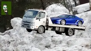 Зимний ОффРоад на эвакуаторе. Лаура 3