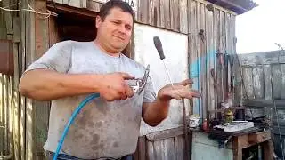 сжатый воздух и отвёртка