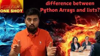 Learn - What is the difference between Python Arrays and lists?