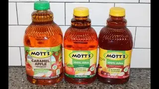 Mott’s Juice: Caramel Apple, Apple Juice & Fruit Punch Review