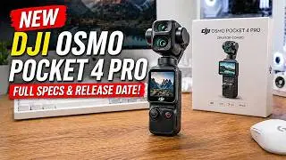 NEW DJI Osmo Pocket 4 Pro – Full Specs & Release Date!