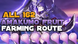 All 162 Amakumo Fruit Locations | Genshin Impact Farming Route Inazuma 2.1