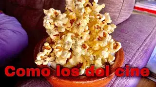 POCHOCLOS DULCES- palomitas de maíz- COMO LOS DEL CINE