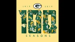 Green Bay Packers   100 Seasons logo
