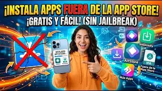 Como instalar aplicaciones fuera de la tienda App Store en iPhone y IOS gratis