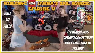 Build and Chill with Us: Building the UCS LEGO Star Wars Jabba's Sail Barge Episode V