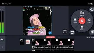Cara Membuat Video Quetes  Kelap kelip Di Kinemaster