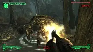 Bloody Mess on mirelurks is a funny thing...