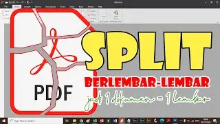How to split a PDF document with many pages into one 1-page document