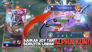 HERO INI BUKAN LAWAN ALPHA KUN ‼️ TUTORIAL BUILD ALPHA TERSAKIT TERBARU 2024 - Mobile Legends