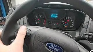 Включение обогрева салона Ford Tranzit 2019. Webasto.