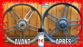 JE REPEINS MES ROUES À BATONS !!! C'EST UN TUTO  À REGARDER...