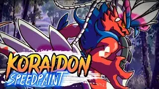 Koraidon Speedpaint! Fan Art Level 23!