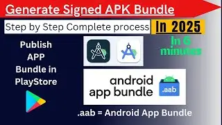 How to generate Signed APK Bundle || Signed APK file || Signed Bundle