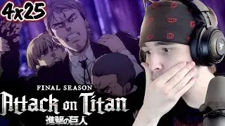 Night of the End | Attack On Titan 4x25 FIRST TIME REACTION!!!