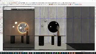 Interior Rendering Full Setting in Sketchup & Vray Realistic Tutorial #16
