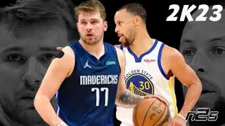 NBA 2K23 Golden State Warriors vs Dallas Mavericks