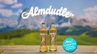 Almdudler Original & Zuckerfrei | 0,35L Glas Mehrwegflasche