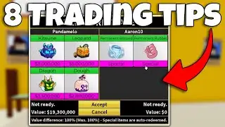 8 SUPER USEFUL Tips For Trading (Blox Fruits)