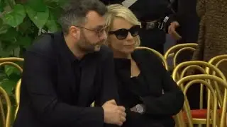 MARIA DE FILIPPI CAMERA ARDENTE COSTANZO