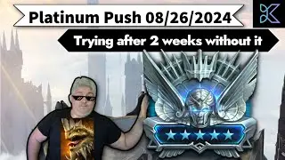RAID: Shadow Legends - Platinum Push 08/26/2024 - The return after 2 weeks without doing it =)