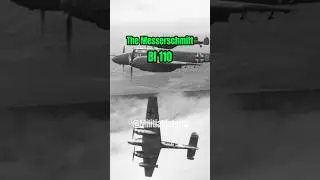 The Bf 110: Luftwaffe's Multirole Warbird #shorts #history