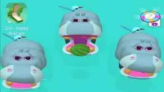 Zoo Happy Animals || Go to Max level 91 to 95 iOS and Android Game🎮