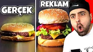 FOOD IN COMMERCIALS VS. IN REAL LIFE