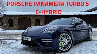 Горячее кубинской сигары: Porsche Panamera Turbo S E-Hybrid